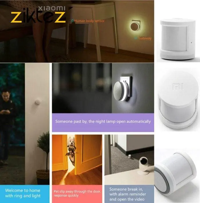 سنسور خانه هوشمند شیائومی گلوبال Xiaomi Mi Smart Sensor Set ZHTZ02LM (نسخه اورجینال اصلی پلمپ) - Image 13