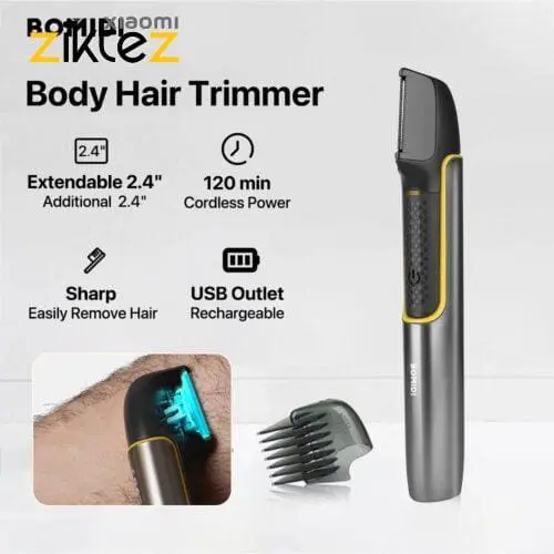 ماشین اصلاح صورت بدن شیائومی ضدآب Xiaomi Bomidi HT1 (اورجینال ارسال فوری) فروشگاه اینترنتی زیکتز