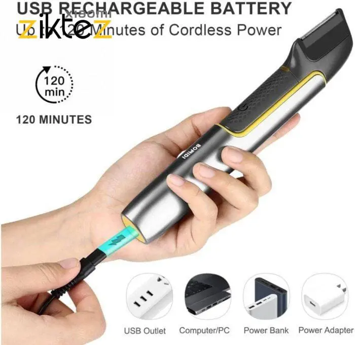 ماشین اصلاح صورت بدن شیائومی ضدآب Xiaomi Bomidi HT1 (اورجینال ارسال فوری) - Image 3