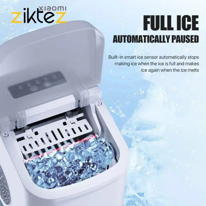 دستگاه یخ ساز شیائومی Lydsto Ice Maker Machine XD-ZDZBJ02 NEW گلوبال (اورجینال اصلی پلمپ ارسال فوری) - Image 4