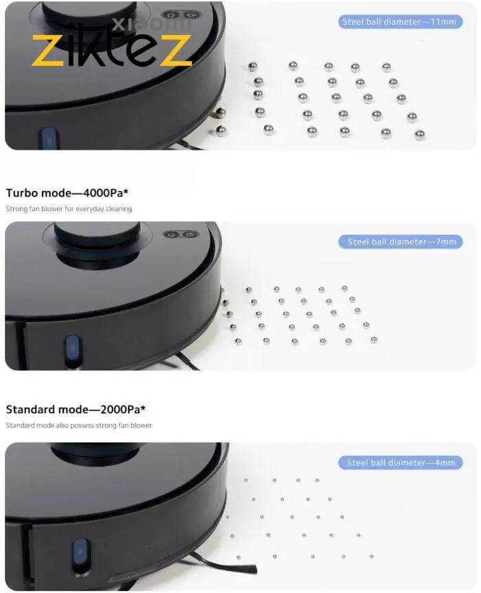 جارو رباتیک شیائومی Mi Robot Vacuum S10T (نسخه اورجینال پلمپ ارسال فوری) - Image 6