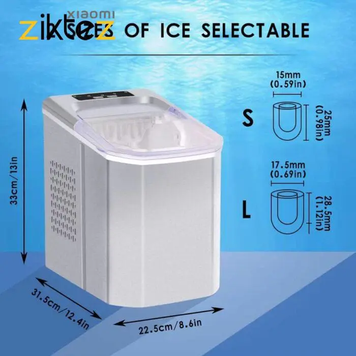 دستگاه یخ ساز شیائومی Lydsto Ice Maker Machine XD-ZDZBJ02 NEW گلوبال (اورجینال اصلی پلمپ ارسال فوری) - Image 6