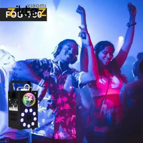 دستگاه رقص نور و مه ساز fog 700 colorful smoke machine(نسخه اورجینال پلمپ ـ ارسال فوری) فروشگاه اینترنتی زیکتز