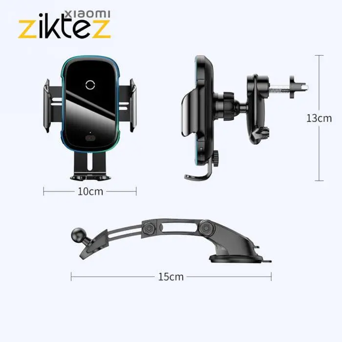 پایه نگهدارنده و شارژر بی سیم بیسوس Baseus Light Electric WXHW03 (اورجینال با گارانتی) - Image 5