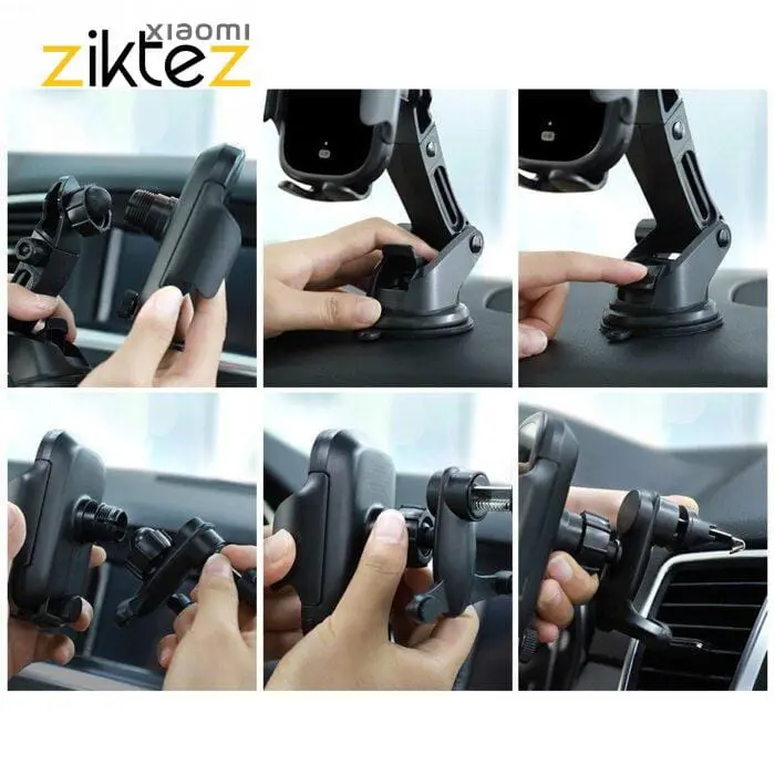 پایه نگهدارنده و شارژر بی سیم بیسوس Baseus Light Electric WXHW03 (اورجینال با گارانتی) - Image 4