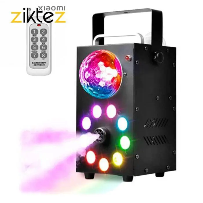 دستگاه رقص نور و مه ساز fog 700 colorful smoke machine(نسخه اورجینال پلمپ ـ ارسال فوری) - Image 4