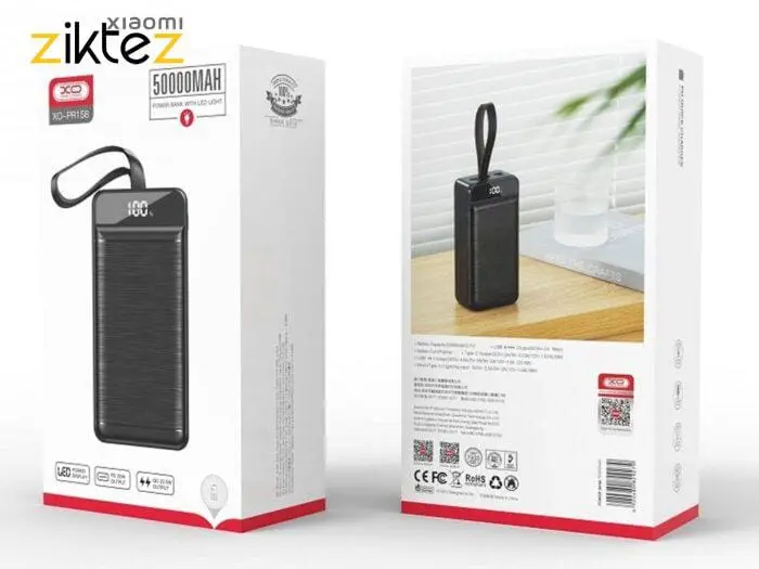 پاوربانک 50000 ایکس او XO PR158 توان 22.5 وات (اورجینال اصلی ارسال فوری) - Image 3