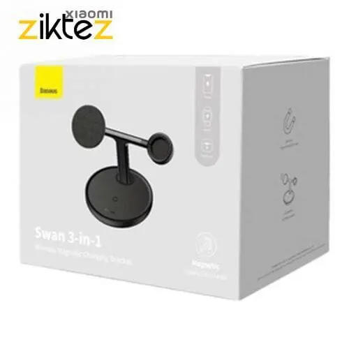 استند و شارژر وایرلس مگنتی بیسوس مدل WXTE000001 (نسخه اورجینال آکبند) فروشگاه اینترنتی زیکتز