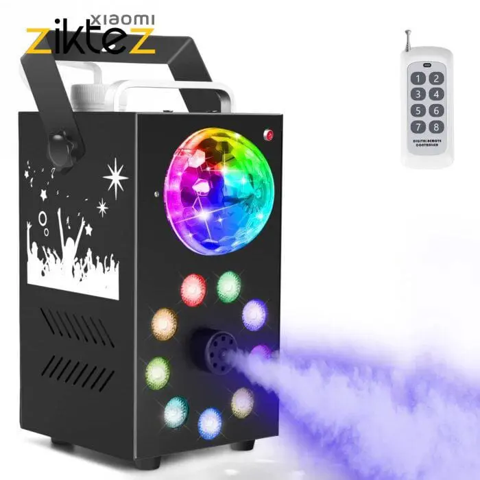 دستگاه رقص نور و مه ساز fog 700 colorful smoke machine(نسخه اورجینال پلمپ ـ ارسال فوری) - Image 5