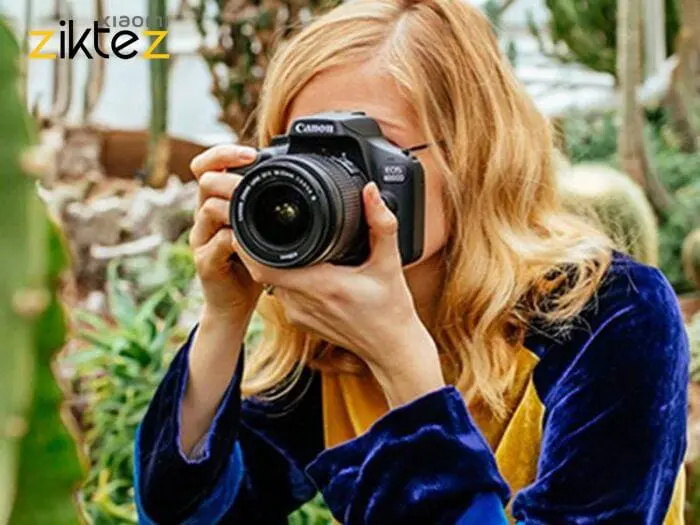 دوربین عکاسی کانن EOS 4000D Kit 18-55 DC III به همراه لنز (نسخه اورجینال ارسال فوری با گارانتی) - Image 3