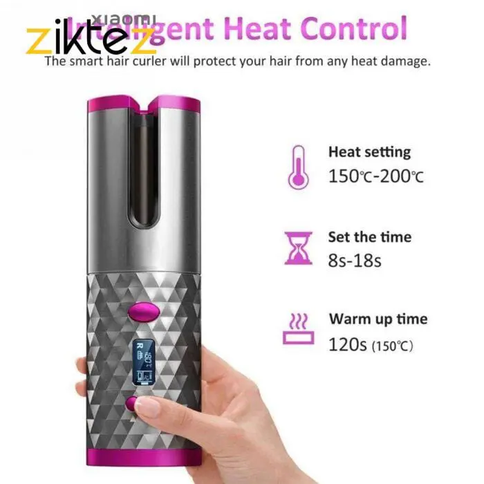 فر کننده مو گرین لاین مدل Green lion auto hair curler (اصل پلمپ ارسال فوری) - Image 4