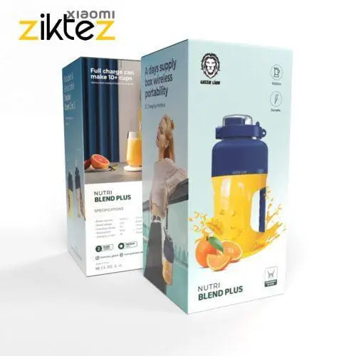 مخلوط کن گرین لاین شارژی Green Lion Nutri Blend Plus 1000mL فروشگاه اینترنتی زیکتز
