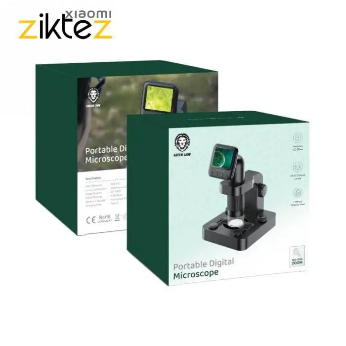 میکروسکوپ دیجیتال قابل حمل گرین لاین Green Lion Portable Digital Microscope (اورجینال ارسال فوری) - Image 5