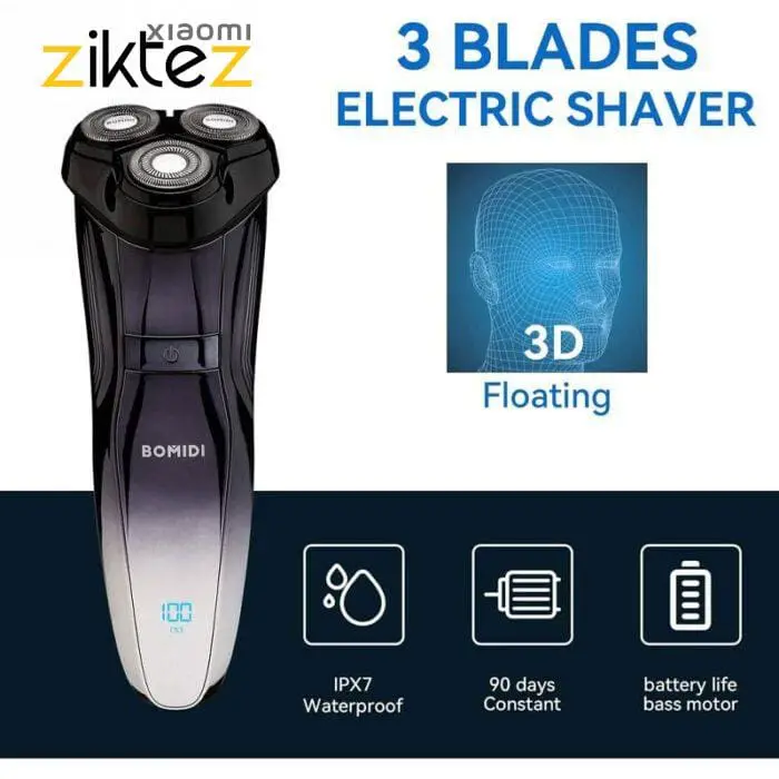 ریش تراش شیائومی Bomidi Electric Shaver M5 ضد آب (گلوبال پلمپ_ ارسال فوری) - Image 3