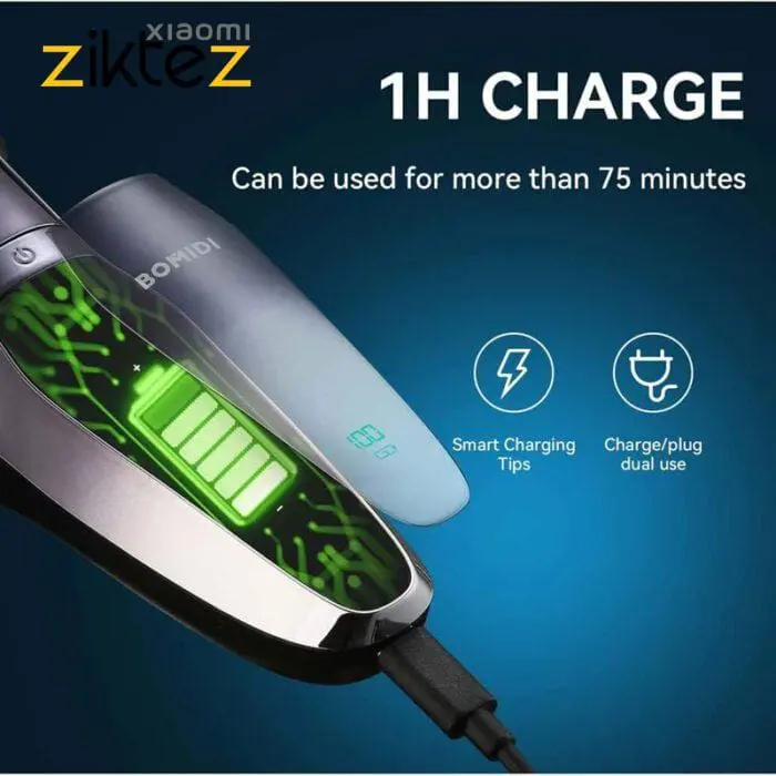 ریش تراش شیائومی Bomidi Electric Shaver M5 ضد آب (گلوبال پلمپ_ ارسال فوری) - Image 4