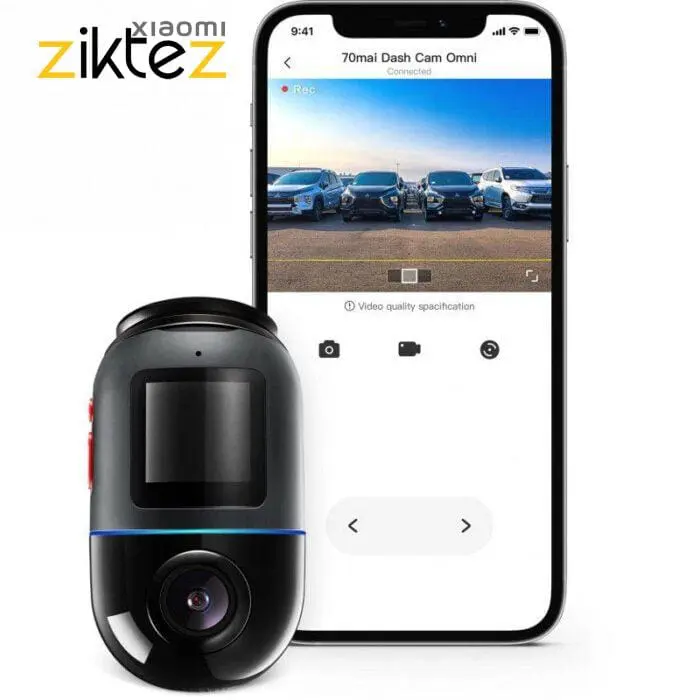 دوربین ماشین 360 درجه شیائومی 70mai Dash Cam Omni X200 (نسخه جدید اورجینال ارسال فوری) - Image 8