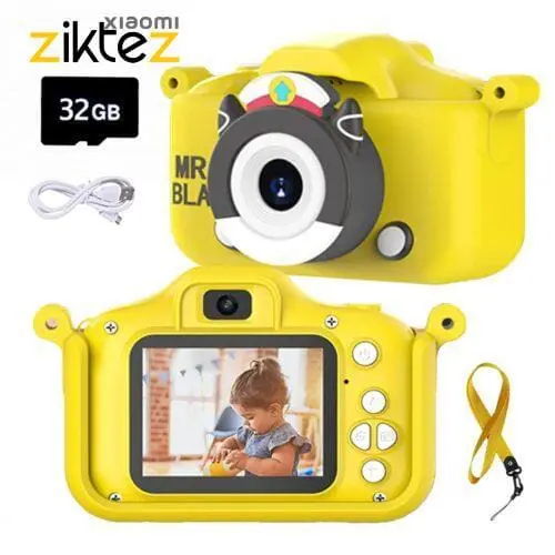 دوربین عکاسی فیلمبرداری کودک chidrens fun camera (mr black) (اورجینال پلمپ ارسال فوری) فروشگاه اینترنتی زیکتز