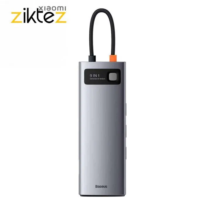 هاب 9 پورت تایپ سی بیسوس مدل new CAHUB-CU0G (اورجینال با گارانتی) - Image 7