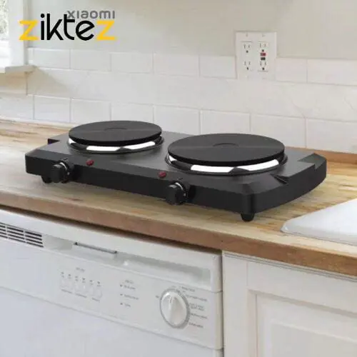 اجاق برقی دو شعله برند گرین لاین Green Lion Portable Dual Electric Stove GNPTDLESTOVBK (اورجینال پلمپ ارسال فوری) فروشگاه اینترنتی زیکتز