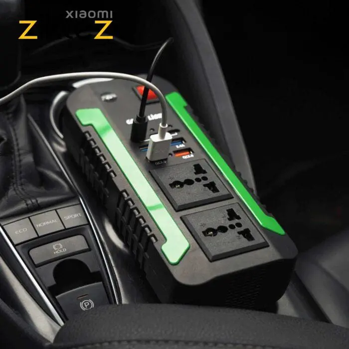 مبدل برق فندکی گرین Green Lion Spark 300 Power Inverter (اورجینال ارسال فوری) - Image 2
