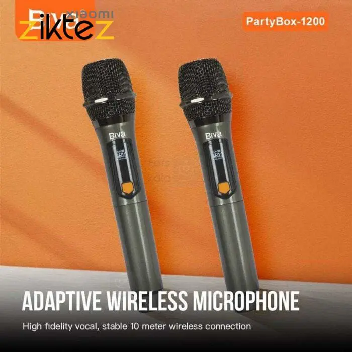 اسپیکر بلوتوث بیوا Biva Party Box 1200 توان 1200 وات (اورجینال با گارانتی) - Image 7