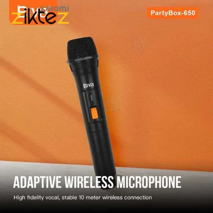 اسپیکر بلوتوث بیوا Biva Party Box 650 توان 80 وات (اورجینال با گارانتی) - Image 3
