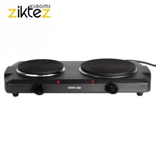 اجاق برقی دو شعله برند گرین لاین Green Lion Portable Dual Electric Stove GNPTDLESTOVBK (اورجینال پلمپ ارسال فوری) فروشگاه اینترنتی زیکتز