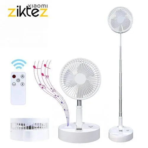 پنکه شارژی اسپیکردار شیائومی Xiaomi (نسخه اورجینال اصلی ارسال فوری) فروشگاه اینترنتی زیکتز