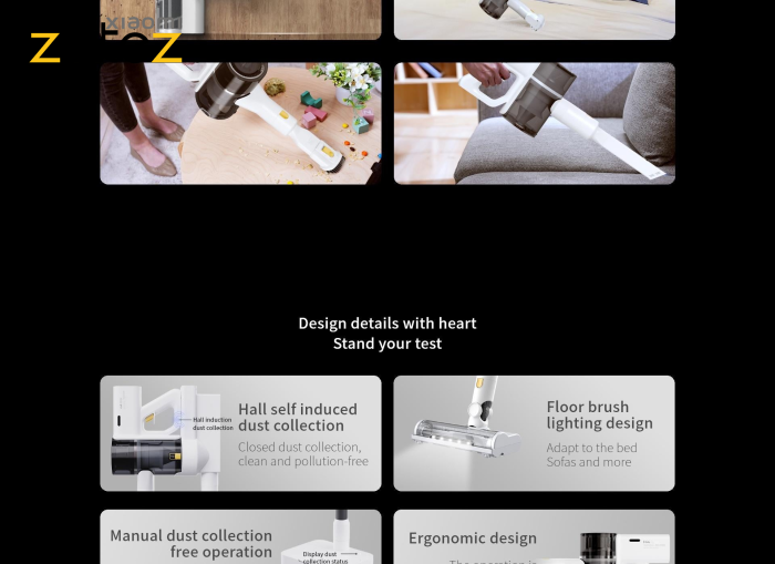 جارو شارژی پر قدرت شیائومی مدل Xiaomi Lydsto H4 (نسخه جدید اورجینال) - Image 18
