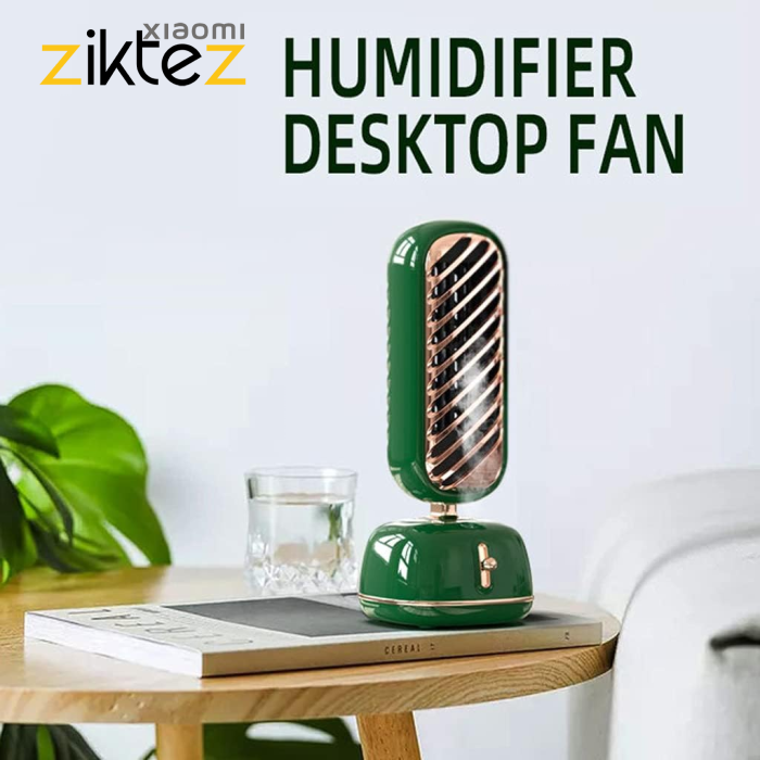 پنکه شیائومی مه پاش رومیزی مدل Xiaomi zolele Humidifier desktp fan TF001 (اورجینال) - Image 7
