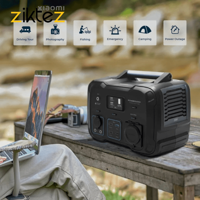 پاوربانک 78000 مولد برق 300 وات پاورولوژی Powerology Power Generator PPBCHA22 (اورجینال ارسال فوری) - Image 4