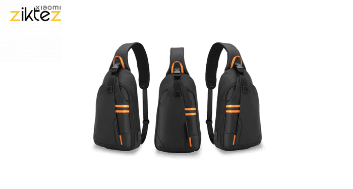 کوله پشتی تک بند هوشمندPorodo Gaming Water Rresistand PU Sling Bag PDX532(اورجینال ارسال فوری) - Image 3
