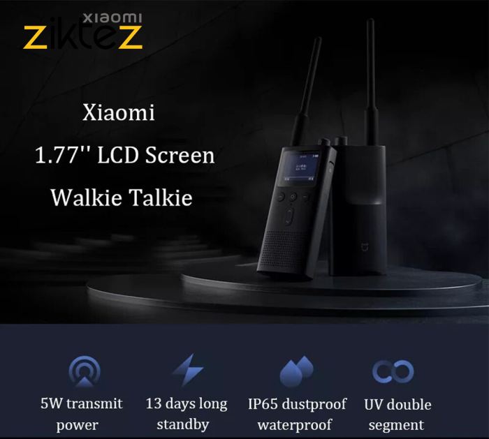 بی سیم واکی تاکی شیائومی ضد آب مدل Xiaomi Mijia Walkie Talkie 2 XMDJJ02 (اورجینال)
