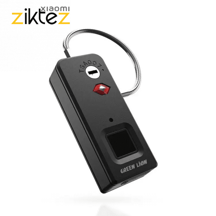 قفل اثر انگشتی گرین لاین Green Lion Mini Fingerprint Padlock GNFPPDLKBK(اورجینال ارسال فوری)
