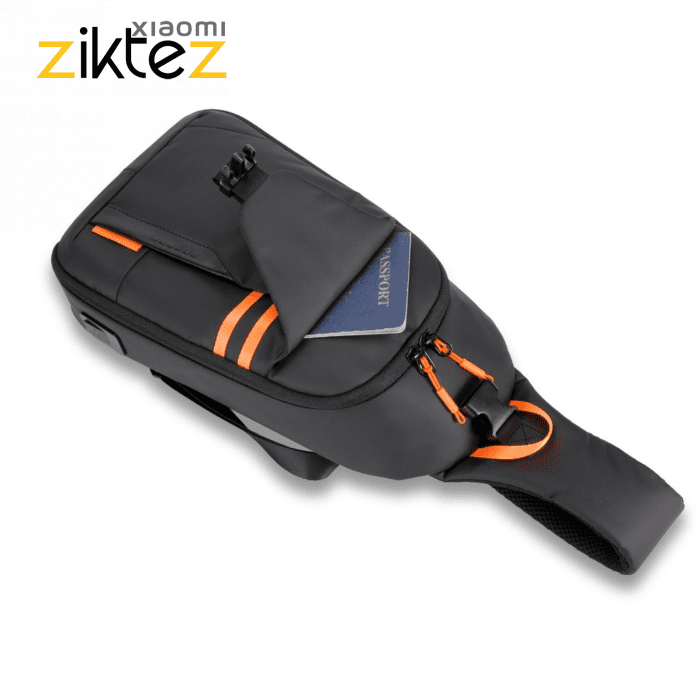 کوله پشتی تک بند هوشمندPorodo Gaming Water Rresistand PU Sling Bag PDX532(اورجینال ارسال فوری) - Image 13