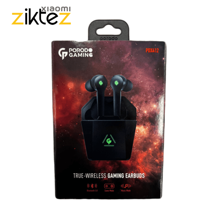 هندزفری گیمینگ پرودو Porodo PDX412 True-Wireless Gaming Earbuds (اورجینال ارسال فوری) - Image 3