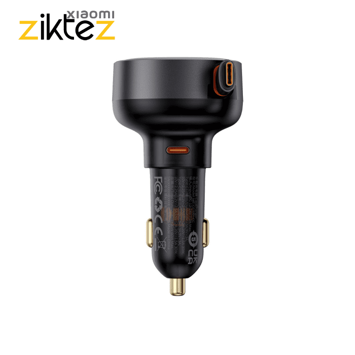 شارژر فندکی بیسوس 60 وات Baseus cctxp-cc Enjoyment Pro C00057802111 (اورجینال با گارانتی) - Image 7