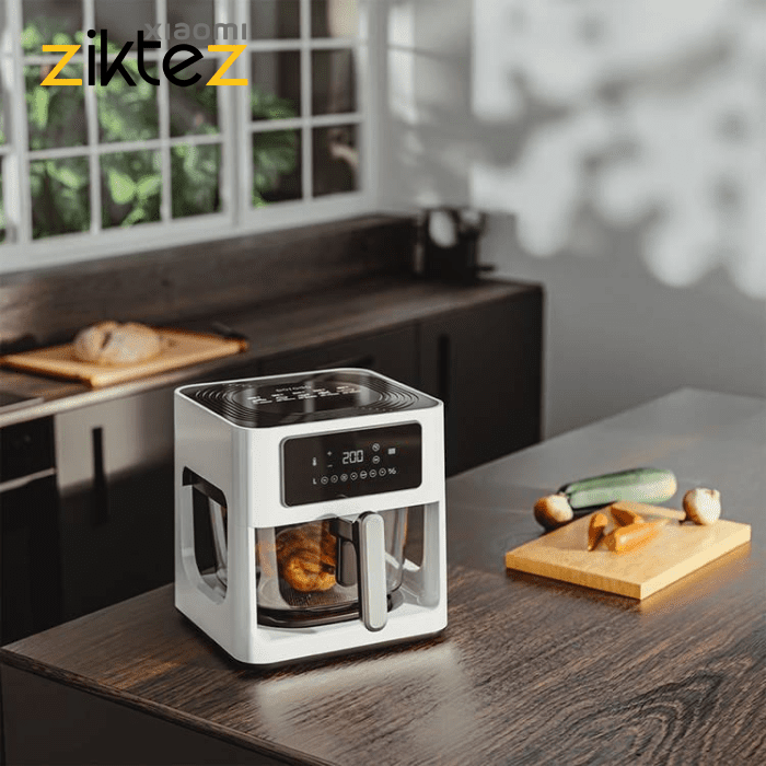 هواپز پرودو 5لیتر Porodo Glass Pot Air Fryer (اورجینال ارسال فوری) - Image 4