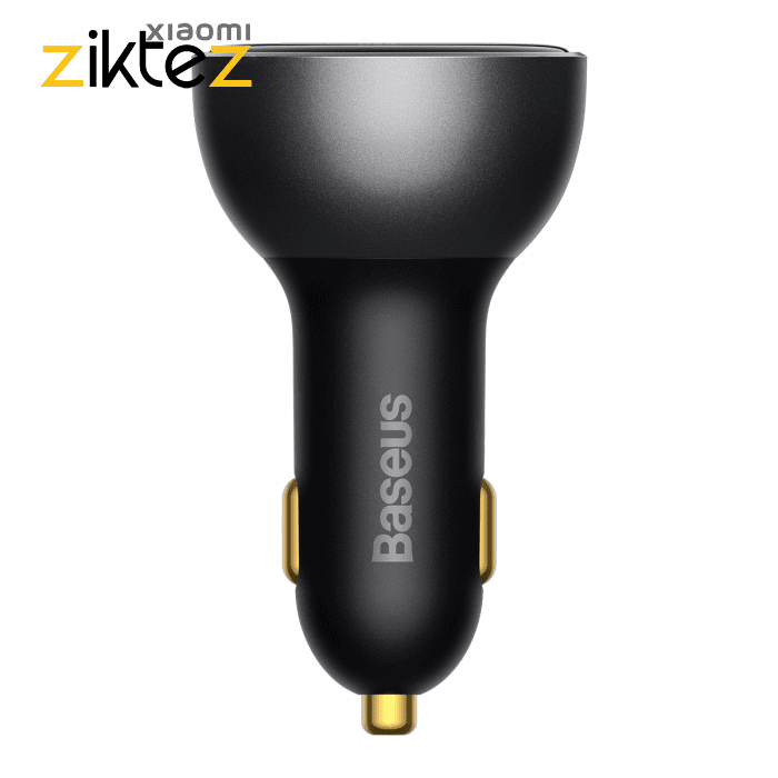 شارژر فندکی بیسوس 140وات Baseus CGZX070001 با کابل Type C (اورجینال ارسال فوری) - Image 2