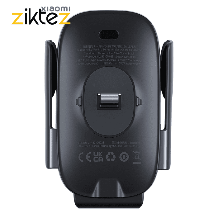 هولدر موبایل هوشمند و شارژر وایرلس 15 وات بیسوس Baseus BS-CM023 Milky Way Pro C40357000111-00 (اورجینال با گارانتی) - Image 9