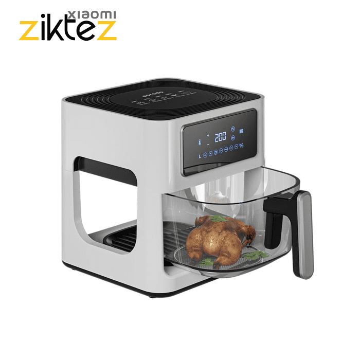 هواپز پرودو 5لیتر Porodo Glass Pot Air Fryer (اورجینال ارسال فوری) - Image 6