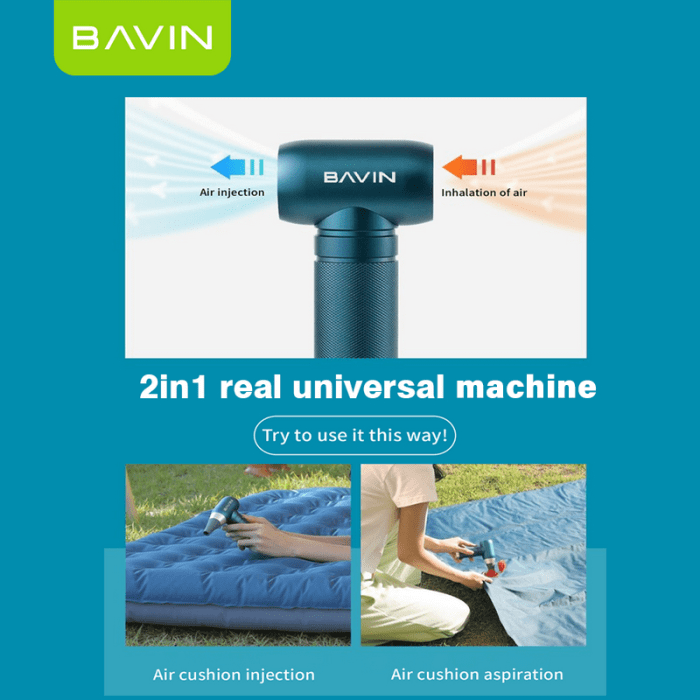 جت فن دمنده قوی شارژی باوین مدل BAVIN F831 Turbo Fan - Image 8