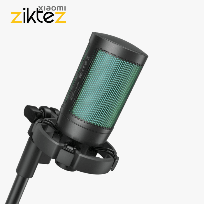 میکروفون گیمینگ پرودو Porodo RGB Condenser Microphone PDX519 (اورجینال ارسال فوری) - Image 3