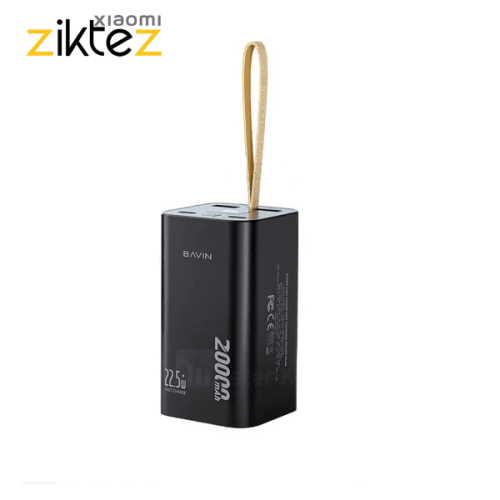 پاوربانک 20000 باوین توان 22.5 وات Bavin PC1007S Fast Charge (اورجینال ارسال فوری)