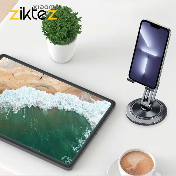 هولدر و پایه نگهدارنده گوشی تبلت رومیزی پرودو Porodo PD-ACPS360 Phone Stand (اورجینال ارسال فوری) - Image 2