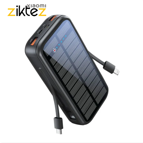 پاوربانک خورشیدی 20000 گرین لاین توان 20 وات Green Lion PD20W Solar 2 GNPDSOLPB20 (اورجینال ارسال فوری) فروشگاه اینترنتی زیکتز