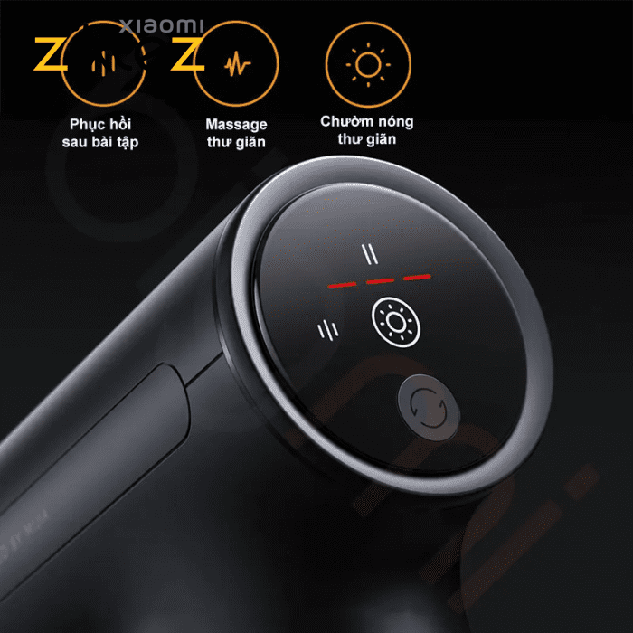 ماساژور تفنگی شیائومی حرارتی Xiaomi Mijia massage Gun H3 MJJMQ06YM (اورجینال ارسال فوری) - Image 13