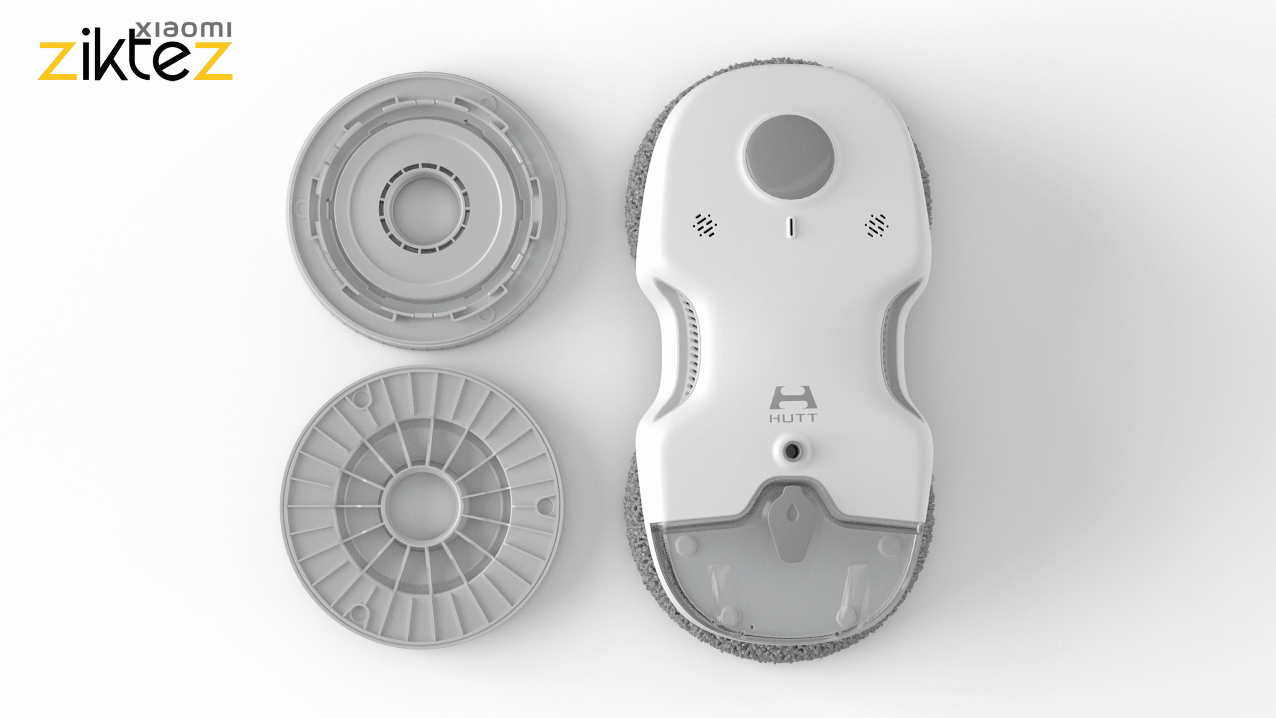 شیشه پاک کن رباتیک هوشمند شیائومی مدل HUTT Window Cleaning Robot C7