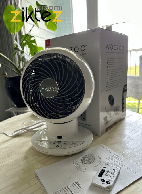 پنکه رو میزی پر قدرت ووزو WOOZOO SC15T (اورجینال) فروشگاه اینترنتی زیکتز