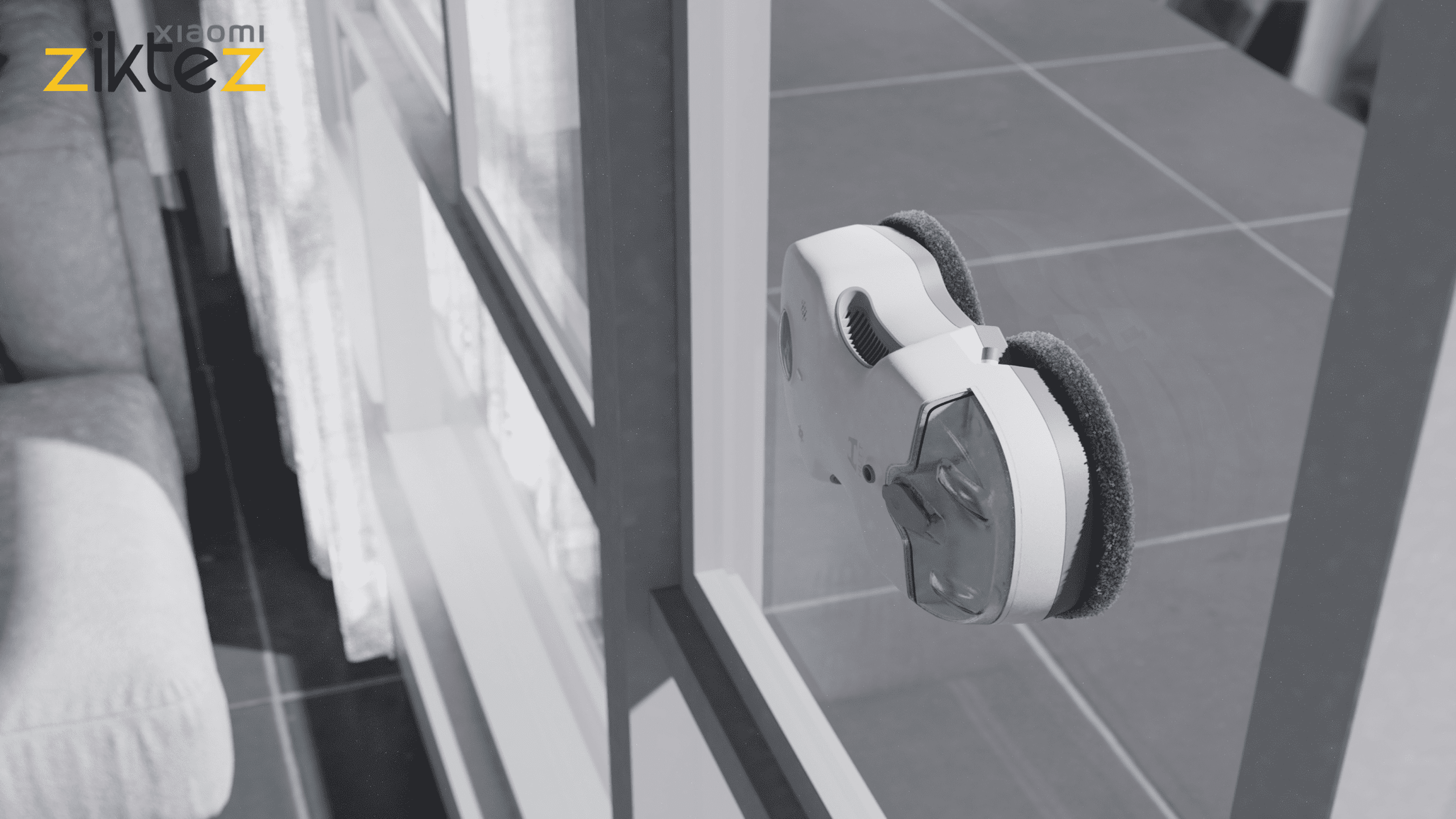 شیشه پاک کن رباتیک هوشمند شیائومی مدل HUTT Window Cleaning Robot C7